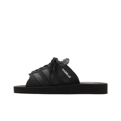 Adidas Originals Gazelle Slide Slippers Unisex Black