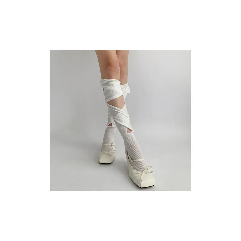 Evening Classroom Mid Calf Socks Women's Black 2-6