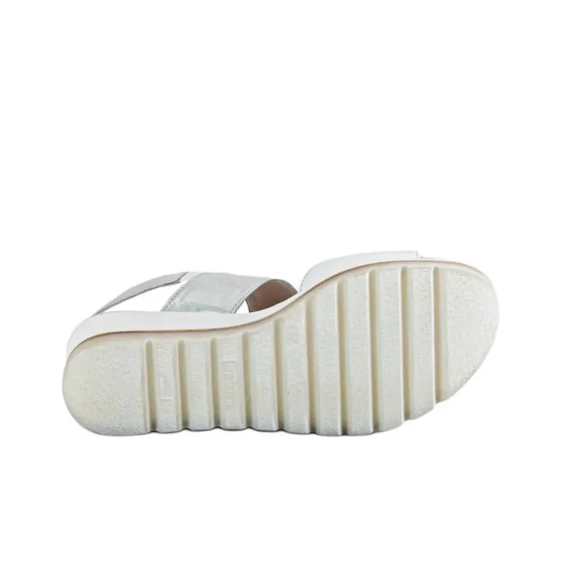 Gabor Strap Sandals 3cm Women's White Ice-3