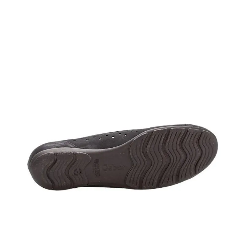 Gabor Casual Single Shoes 1.5cm Women's Black-3