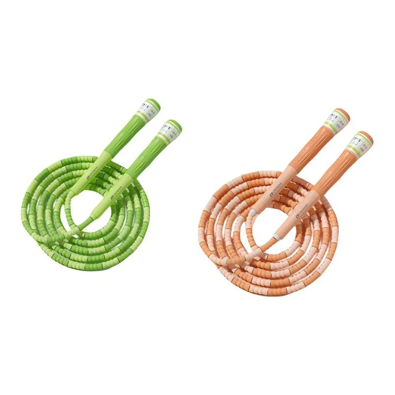 Ovanda Student Supply Non Countable Jump Ropes Kids Handle ABS Plastic, Rope TPE PVC Plastic 2.3~2.8m-21