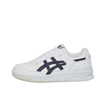 Asics EX89 Cushioning Wear Resistant Low Top Running Shoes Unisex White Black
