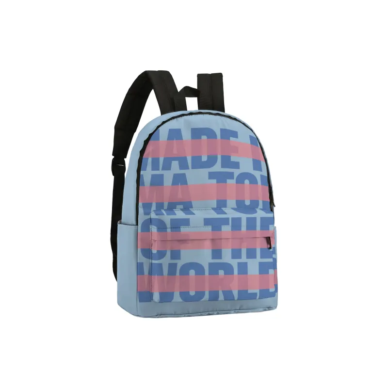 ONRF SOUNDBYTE Collaboration Polyester Water Repellent Backpack Medium Size Unisex White-37