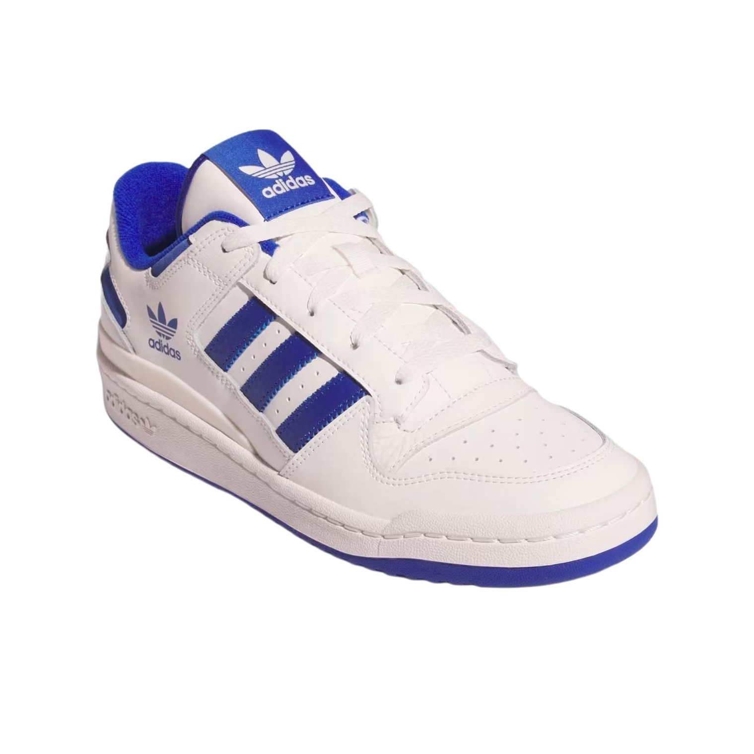 Forum Adidas Originals Low Cl 'White Royal Blue' - POIZON