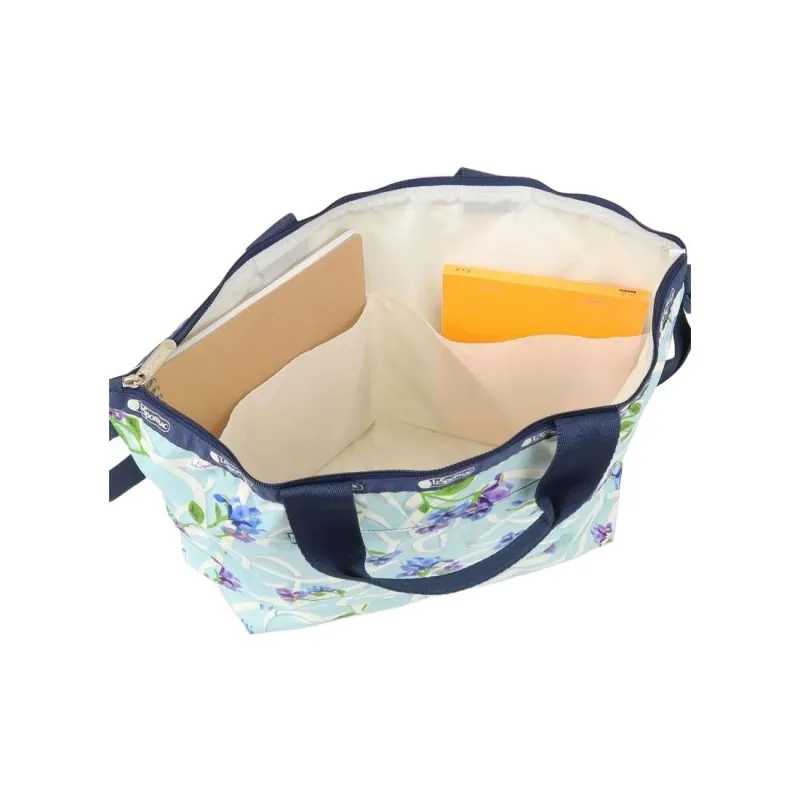 LeSportsac Nylon Tote Bag Shopping Bag Handbag Women's Light Blue-5