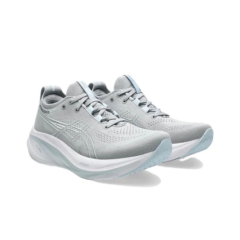 Asics GEL NIMBUS 26 Slip Resistant, Abrasion Resistant Cushioning Low Top Casual Running Shoes Women's Gray-2