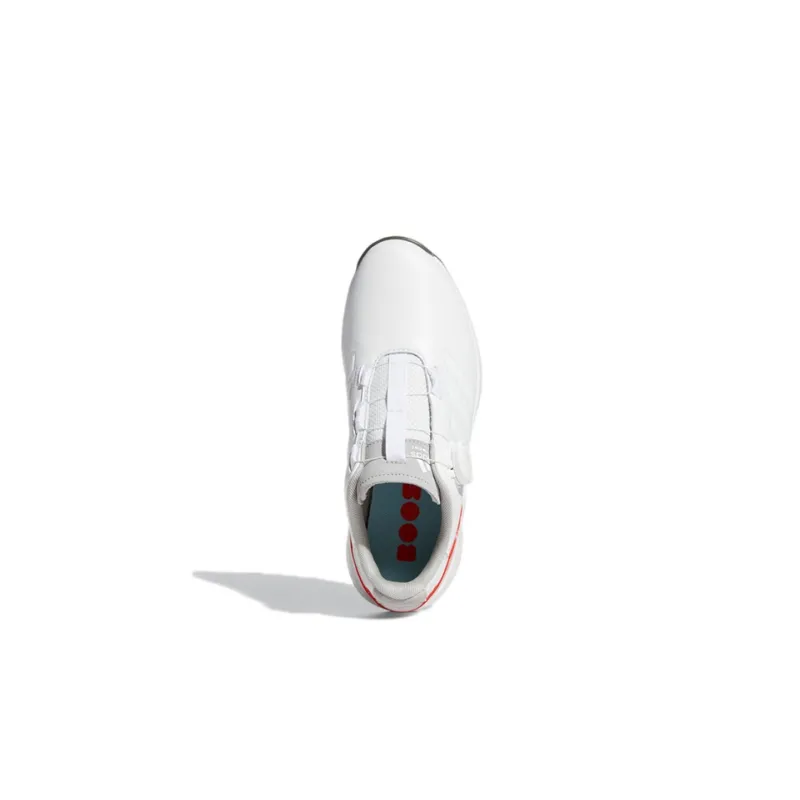 Adidas EQT BOA Golf Low-Top Golf Shoes Women's White Red-4