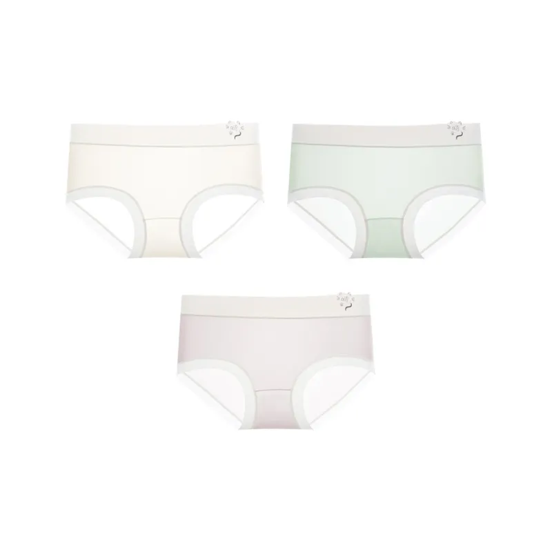 PLANDOO Underpants Women's 3 Pack-12