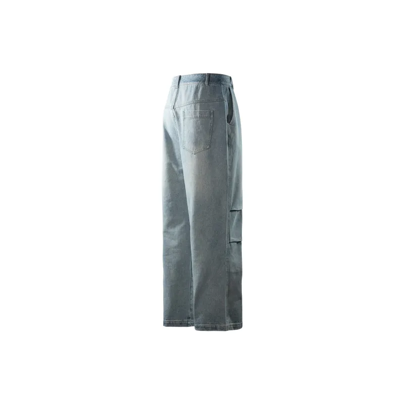 OLRIK Spring And Fall Season Jeans Unisex-8