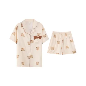 JinShaLa Pajama Set Women's Apricot