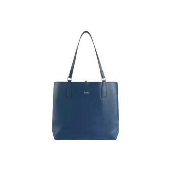 Alviero Martini Artificial Leather Tote Bag, Shopping Bag, Shoulder Bag, Handbag Regular Women's Marine Blue