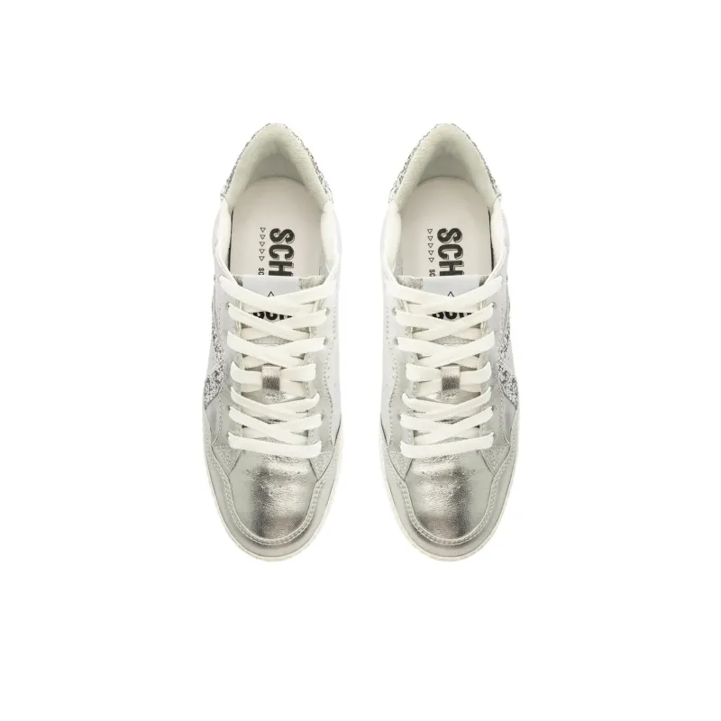 Schutz St-Bold Casual Shoes 4.6cm Women's Silver-4