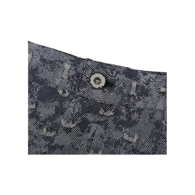 DAVID NAMAN Casual Shorts Men Denim Blue-2