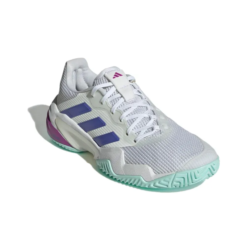 Adidas Barricade 13 Cloud White Cobalt Blue Purple Burst Women's-3