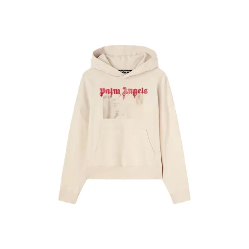 PALM ANGELS Portrait Pencil Hoodie 