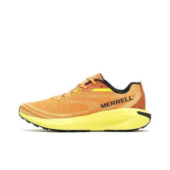 MERRELL Morphlite Anti Slip Wear Resistant Low Top Trail Running Shoes Men's Orange Yellow