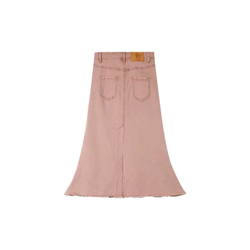 OWOX Denim Long Skirts Women's-1