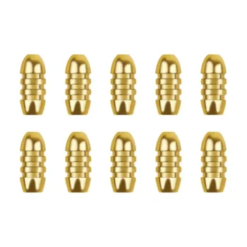 Monda Fishing Accessory Lure Bullet Copper Sinkers Fishing Copper