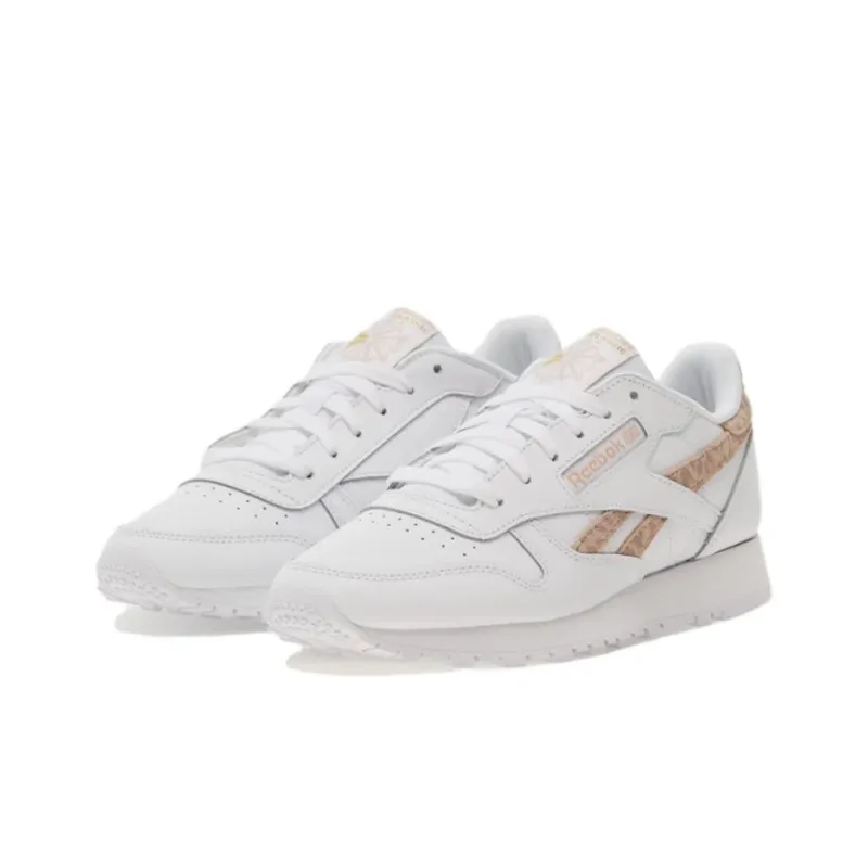 Reebok Women's Classic Leather 'Soft Ecru Leopard' Women's-2