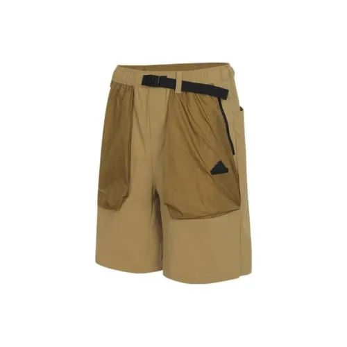 Adidas Casual Shorts Men Tawny/Dark Brown