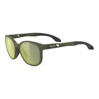 RUDY PROJECT Polyamide Square Sunglasses Unisex Green