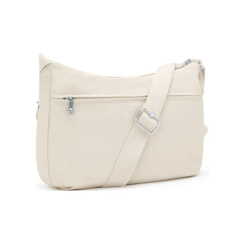 Kipling Polyamide Shoulder Bag, Crossbody Bag Medium Size Women's Light Umber-2
