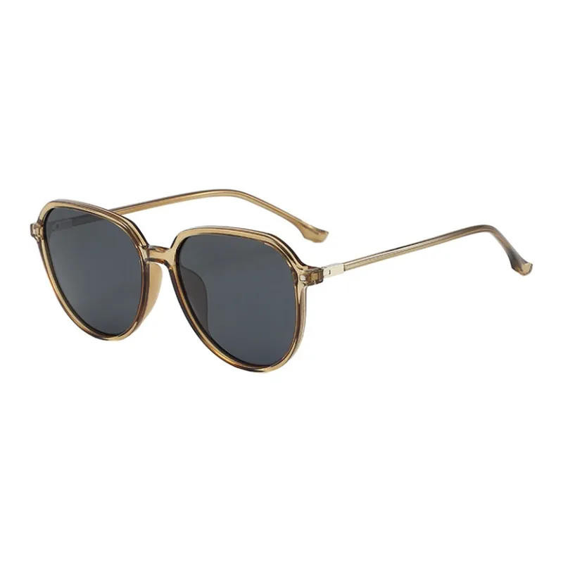 BSELEON TR/Memory Plastic Round Sunglasses Unisex-2