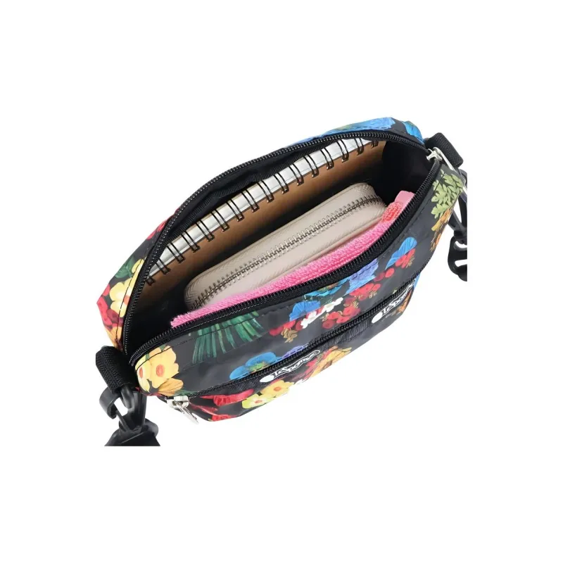 LeSportsac Polyester Crossbody Bag Shoulder Bag Women's Black & Multicolor-5