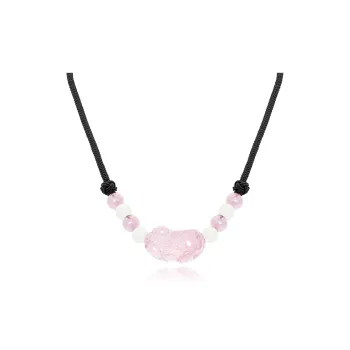 Moon Jewelry Obsidian Jade Necklaces Unisex