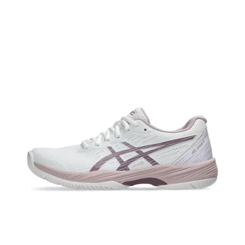 Asics Gel-Game 9 Tennis Shoes Women's Low-Top White/Light Purple