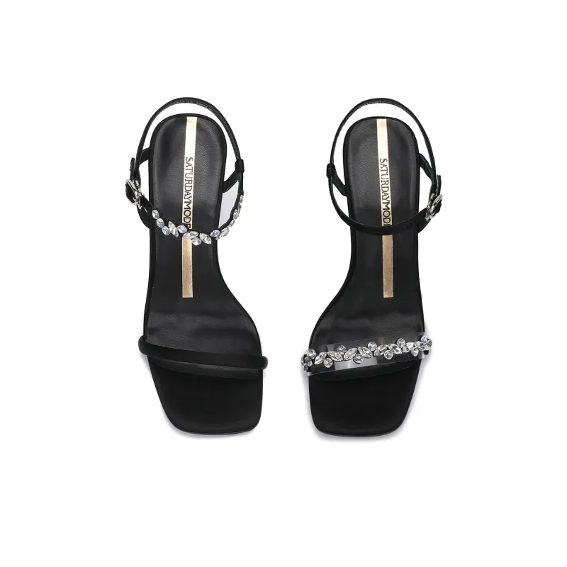 SATURDAY MODE One Strap Sandals 7CM Women's-8