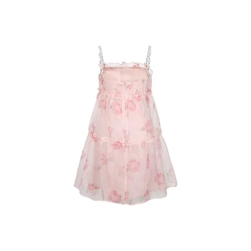 JOSR Slip Dresses Women's Pink-1