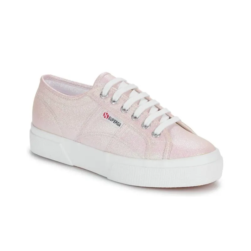 SUPERGA LAME Low Top Skateboard Shoes Women's Light Umber-5