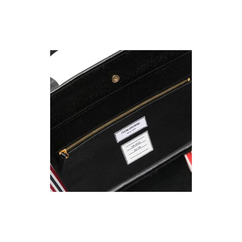 THOM BROWNE 4 Bar Top Handle Bag-3