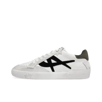 ASH MOONLIGHT MEN Collection Anti-Slip Wear-Resistant Low-Top Skateboard Shoes Men's Ecru