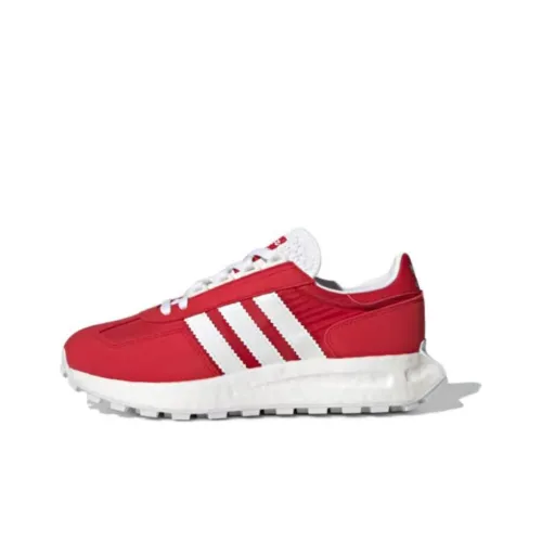 Adidas Originals Retropy E5 Cushioning Anti Slip And Wear Resistant Low Top Casual Shoes Women's Red