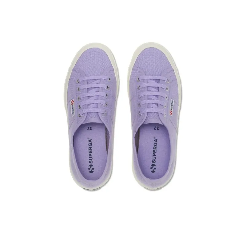SUPERGA Breathable Low Top Canvas Shoes Women's Purple-3