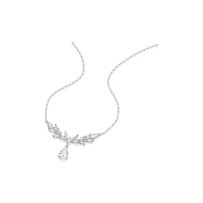 KADER 925 Sterling Silver With Zircon Necklaces Women's Silver-1