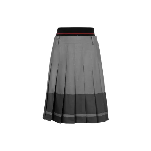 C2H4 Genesis Casual Long Skirts Women's Gray