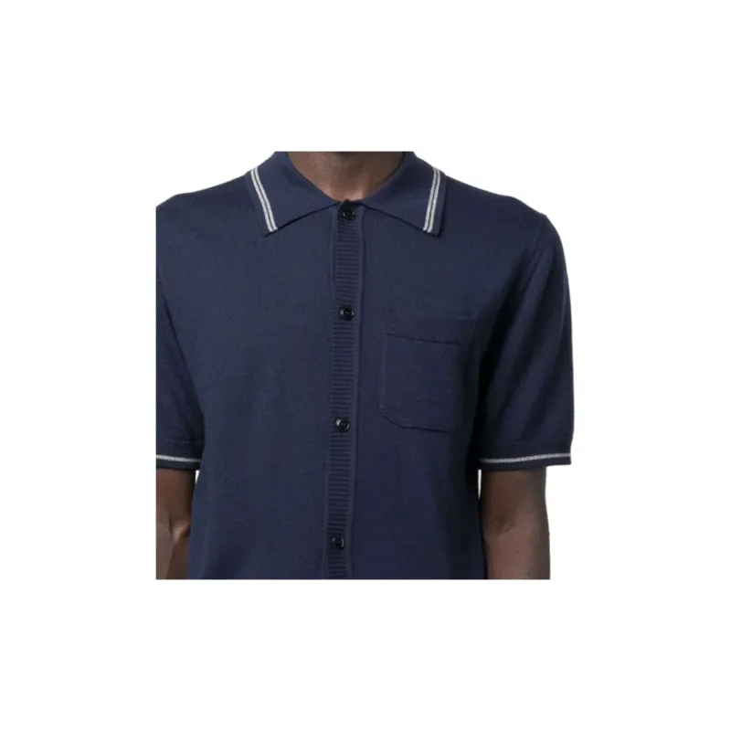 KENZO Polo Shirts Men Light Blue-5
