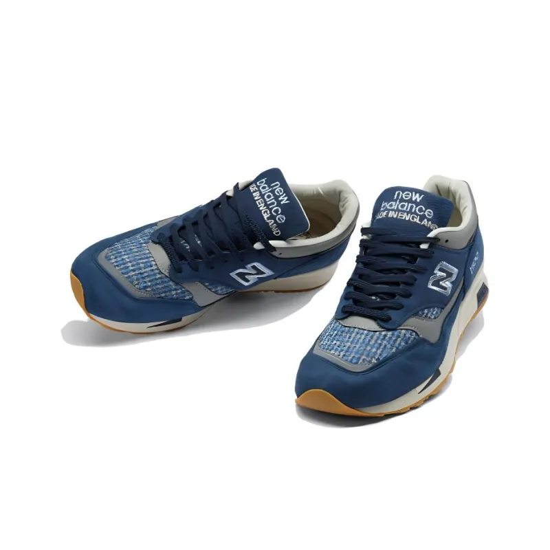 New Balance 1500 MiUK Navy Grey Harris Tweed-1