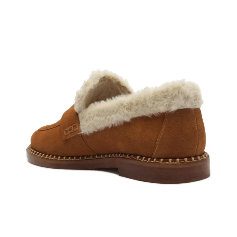 Schutz Christie Loafers Women's Umber-3