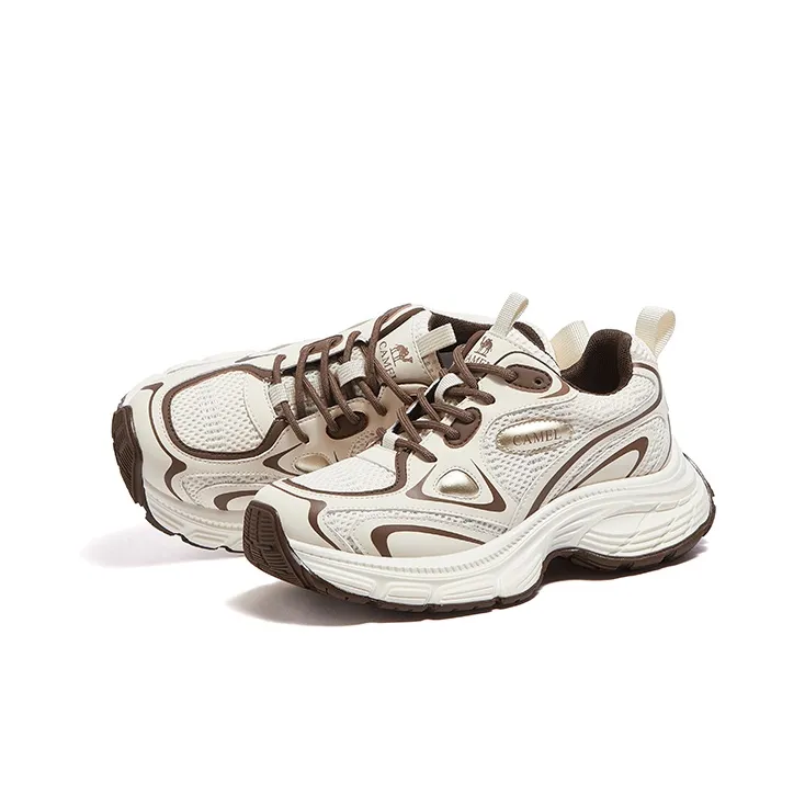CAMEL Low-Top Chunky Sneakers Women's-14