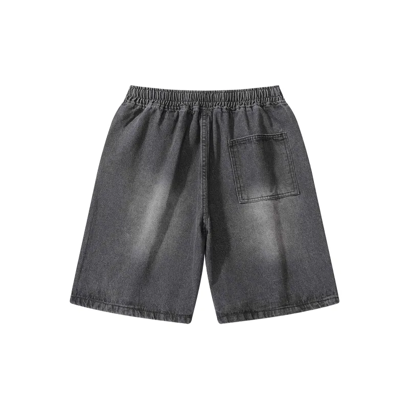 YOUSHIQI Denim Shorts Unisex-1