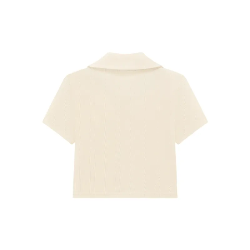 CHUU T Shirts Women's Beige Apricot-1