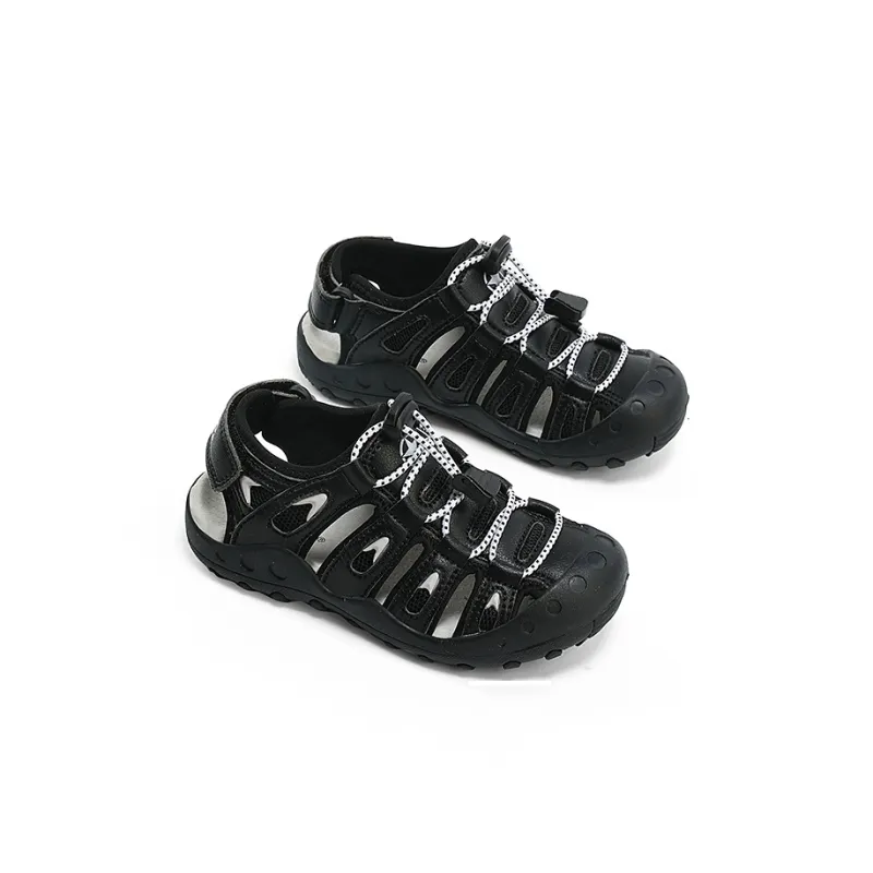 Jeep Anti Kick Breathable Lightweight Children's Sandals Black Kids'-4