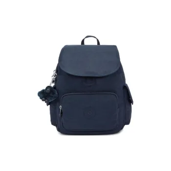 Kipling Polyamide Backpack Small Size Women's Navy Blue