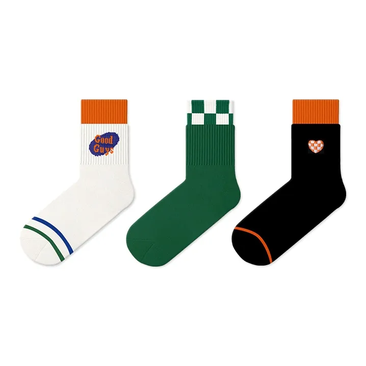 Duanmei Unisex Mid Calf Socks-0
