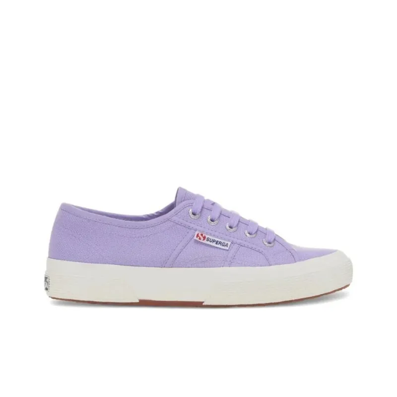 SUPERGA Breathable Low Top Canvas Shoes Women's Purple-1