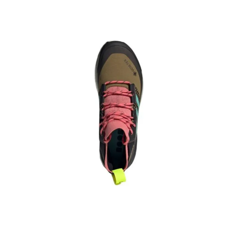 Adidas Terrex Free Hiker Gtx 'Yellow Brown Pink'-4